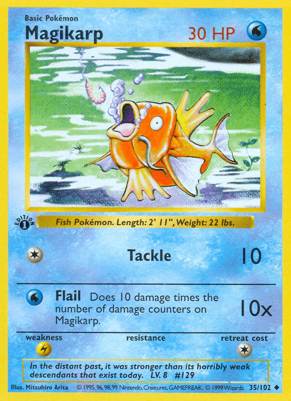 Magikarp Base card