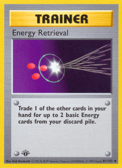 Energy Retrieval Base card