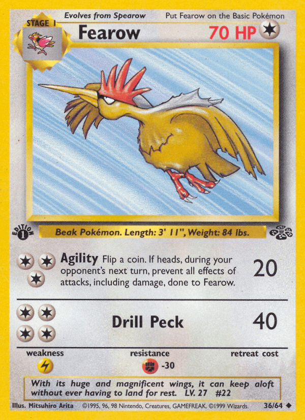 Fearow Jungle card