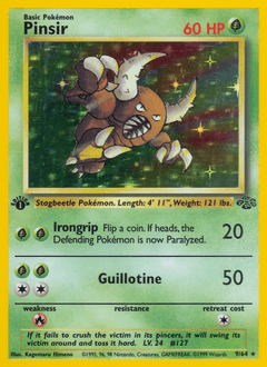 Pinsir Jungle card