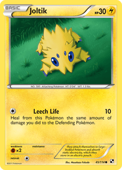 Joltik Black & White card