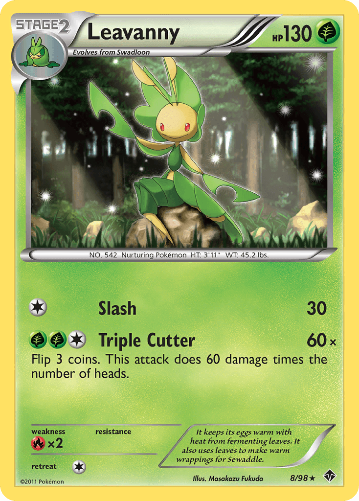 Leavanny Emerging Powers card