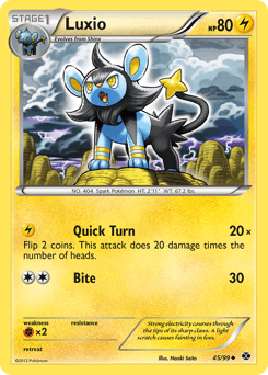 Luxio Next Destinies card