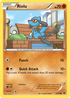 Riolu Next Destinies card