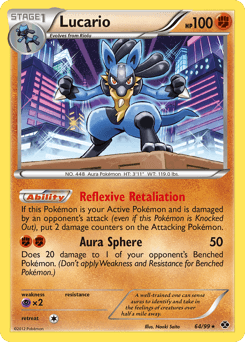 Lucario Next Destinies card
