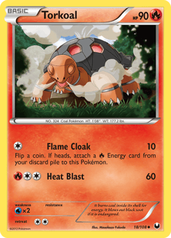 Torkoal Dark Explorers card