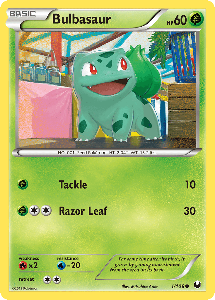 Bulbasaur Dark Explorers card