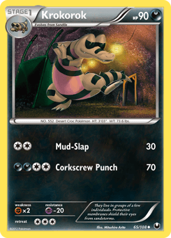 Krokorok Dark Explorers card