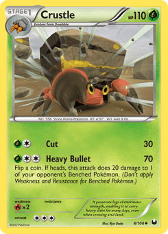 Crustle Dark Explorers card
