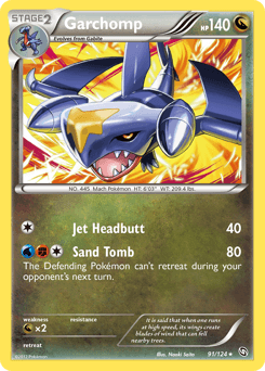 Garchomp Dragons Exalted card