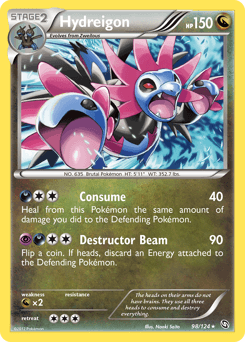 Hydreigon Dragons Exalted card