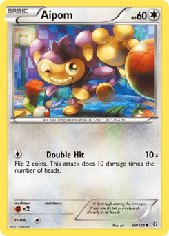 Aipom Dragons Exalted card