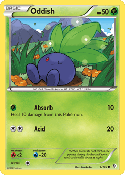Oddish Boundaries Crossed card