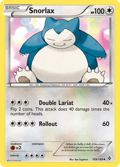 Snorlax Boundaries Crossed card