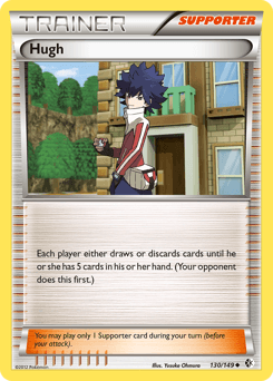 Hugh Boundaries Crossed card