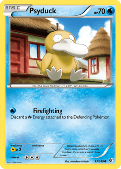 Psyduck Boundaries Crossed card