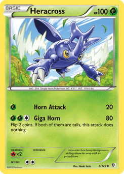 Heracross Boundaries Crossed card