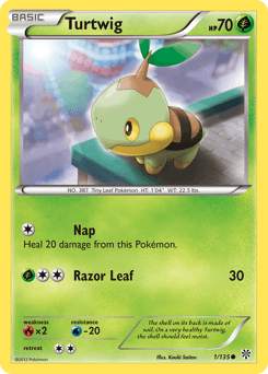 Turtwig Plasma Storm card