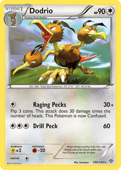 Dodrio Plasma Storm card