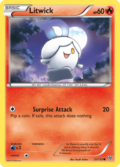 Litwick Plasma Storm card