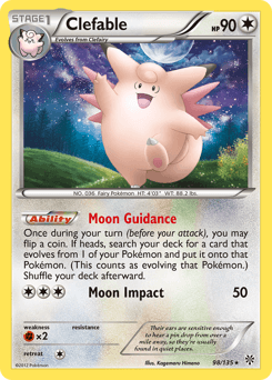 Clefable Plasma Storm card