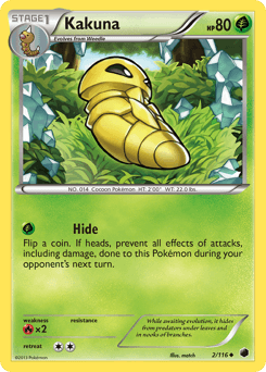 Kakuna Plasma Freeze card