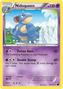 Nidoqueen Plasma Freeze card