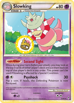 Slowking Call of Legends card