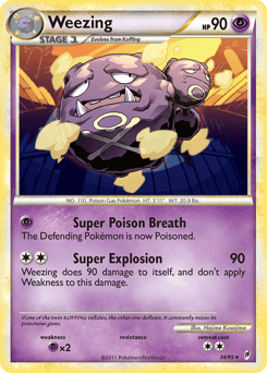 Weezing Call of Legends card