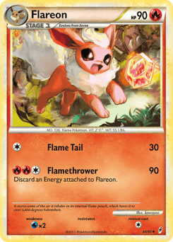 Flareon Call of Legends card