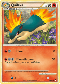 Quilava Call of Legends card