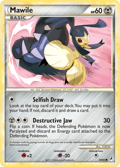 Mawile Call of Legends card