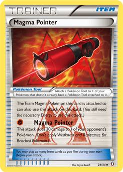 Magma Pointer Double Crisis card