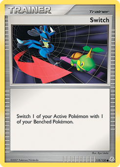 Switch Diamond & Pearl card