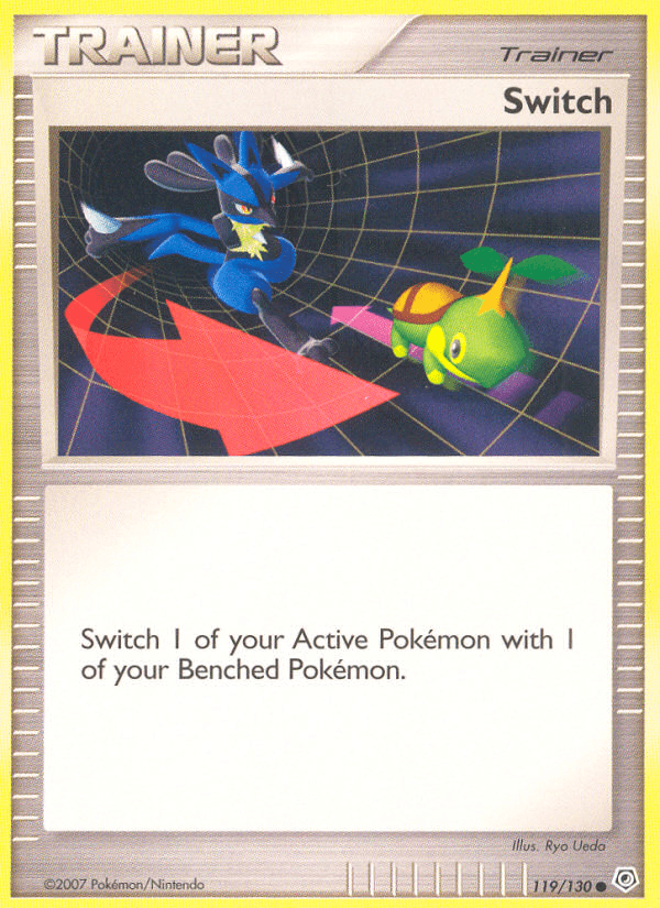 Switch Diamond & Pearl card