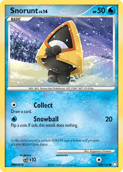 Snorunt Mysterious Treasures card
