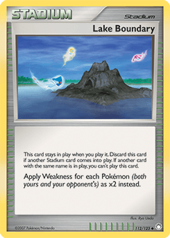 Lake Boundary Mysterious Treasures card