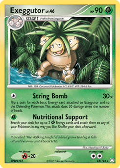 Exeggutor Mysterious Treasures card