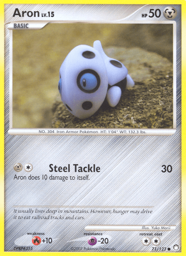 Aron Mysterious Treasures card