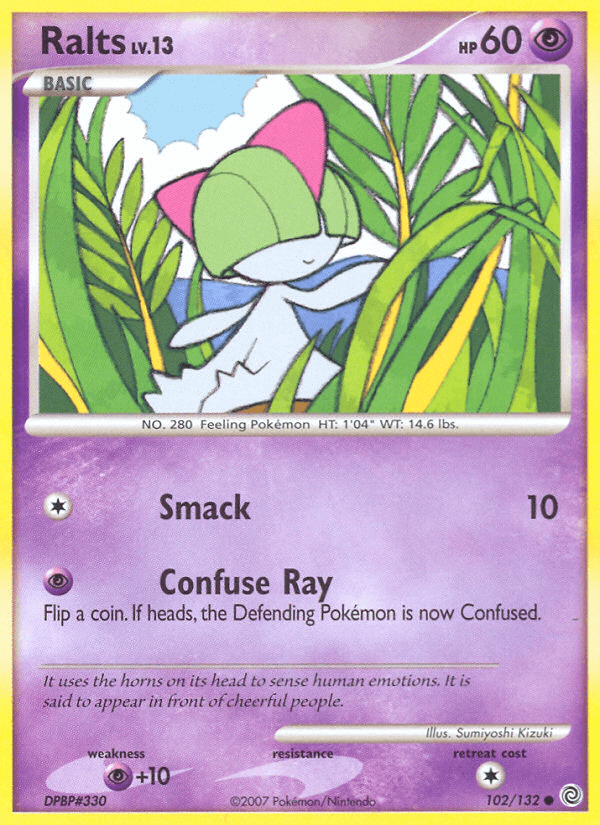 Ralts Secret Wonders card