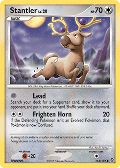 Stantler Secret Wonders card