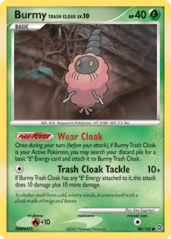 Burmy Trash Cloak Secret Wonders card