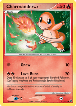 Charmander Secret Wonders card