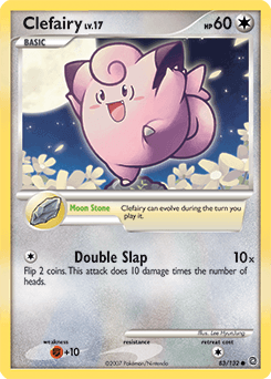 Clefairy Secret Wonders card