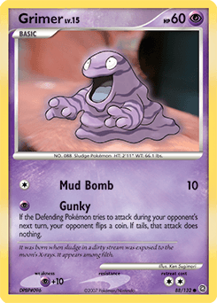 Grimer Secret Wonders card