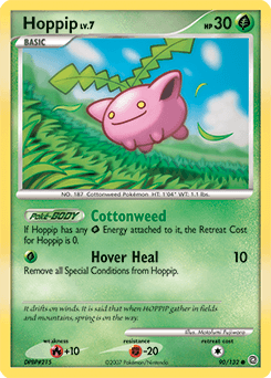 Hoppip Secret Wonders card