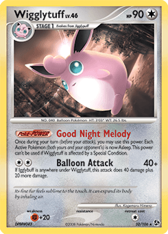 Wigglytuff Great Encounters card