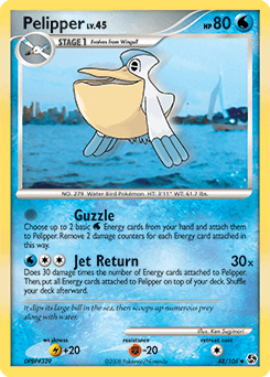 Pelipper Great Encounters card