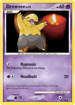 Drowzee Great Encounters card