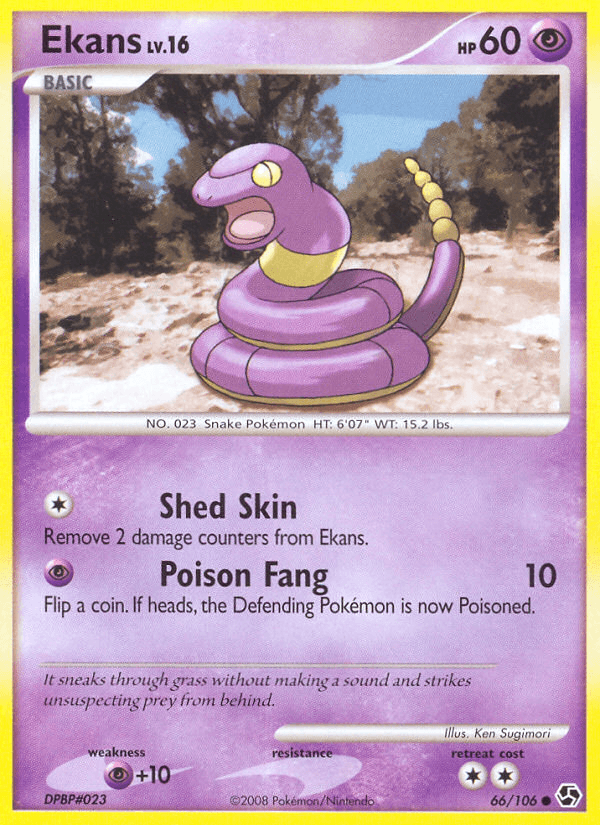 Ekans Great Encounters card